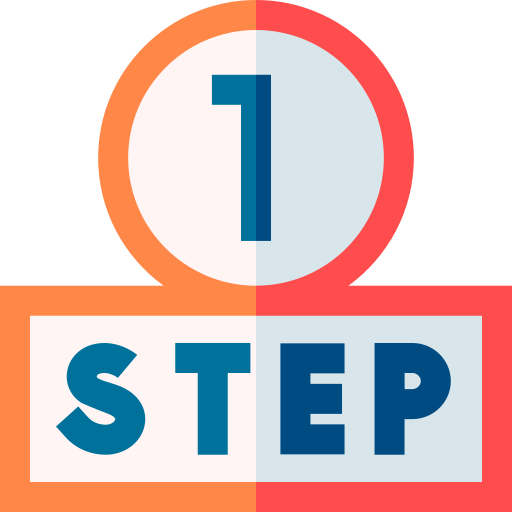 <a href="https://www.flaticon.com/free-icons/step-1" title="step 1 icons">Step 1 icons created by Freepik - Flaticon</a>